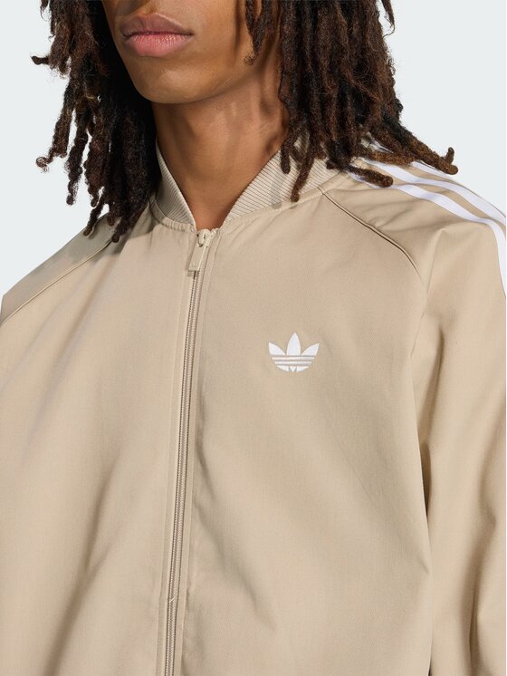 adidas adidas Bomber-jakk 168997 Beež Loose Fit
