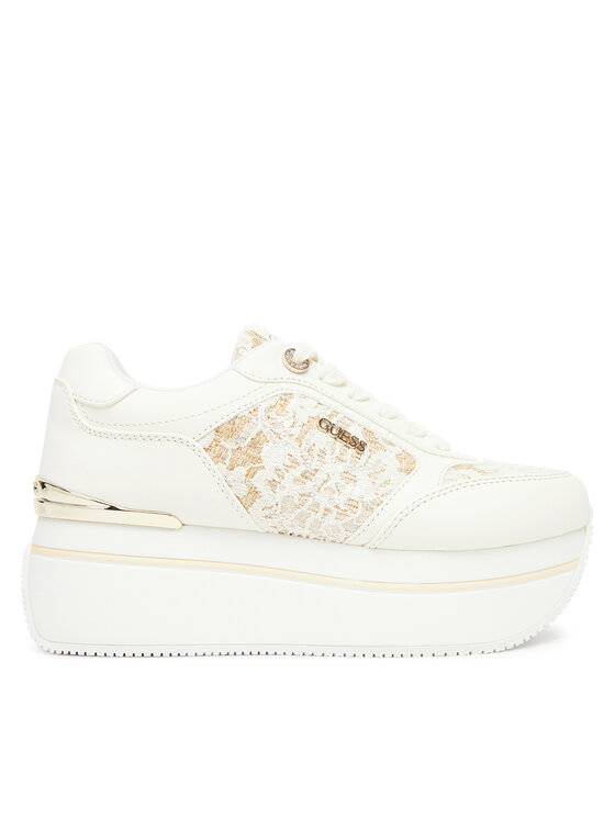 Sneakers Guess FLTCM8 ELE12 Alb
