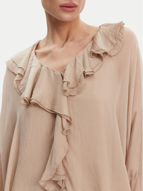 ViCOLO ViCOLO Majica TD0019 Bež Oversize
