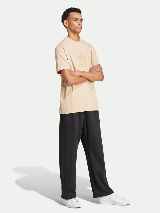 adidas adidas T-särk Mono IX6747 Beež Regular Fit
