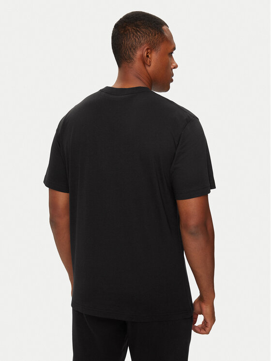 Just Cavalli Just Cavalli T-Shirt 77OAHT01 Czarny Regular Fit