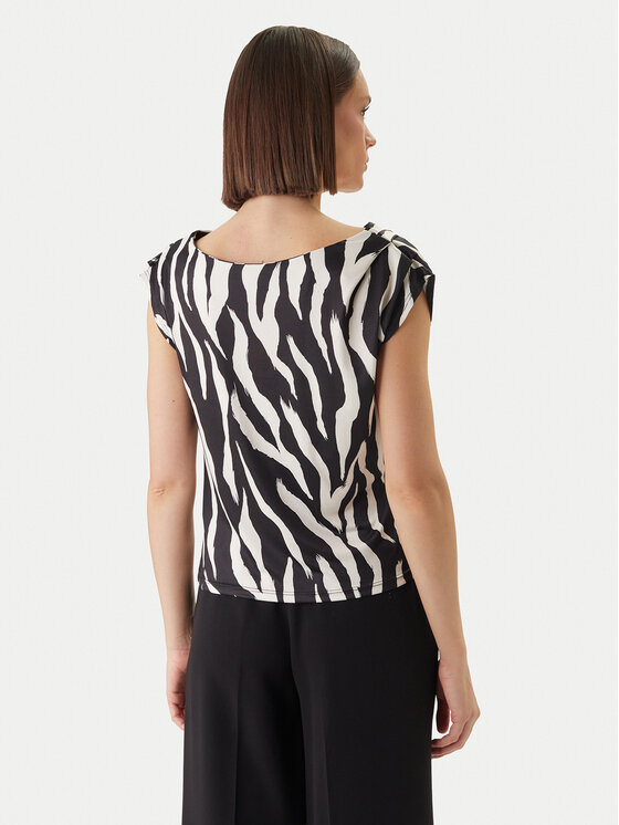 Morgan Morgan Bluse 261-DCLAMY Schwarz Regular Fit