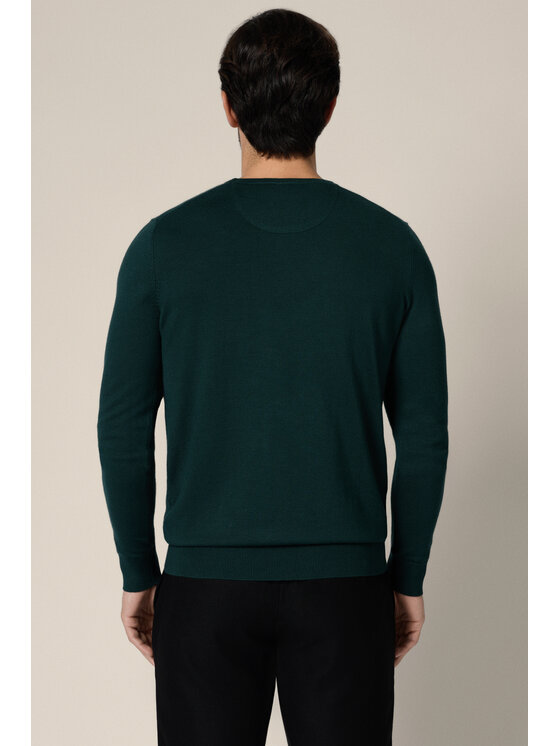 Lancerto Lancerto Sweter Luell SW073225000056 Zielony Regular Fit
