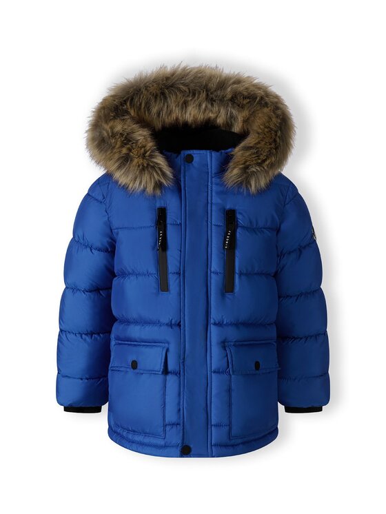 MINOTI MINOTI Kurtka zimowa 19coat52 Niebieski Regular Fit