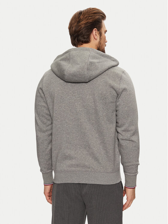 Tommy Hilfiger Tommy Hilfiger Суитшърт Small Logo MW0MW37687 Сив Regular Fit