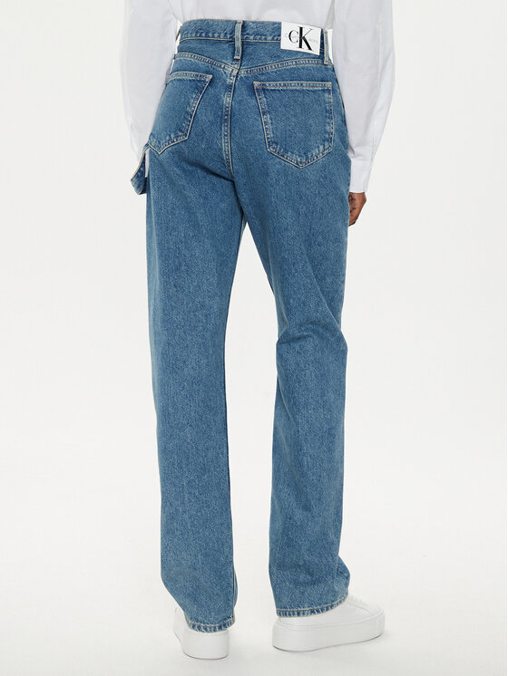 Calvin Klein Jeans Calvin Klein Jeans Τζιν J20J223718 Μπλε Straight Fit