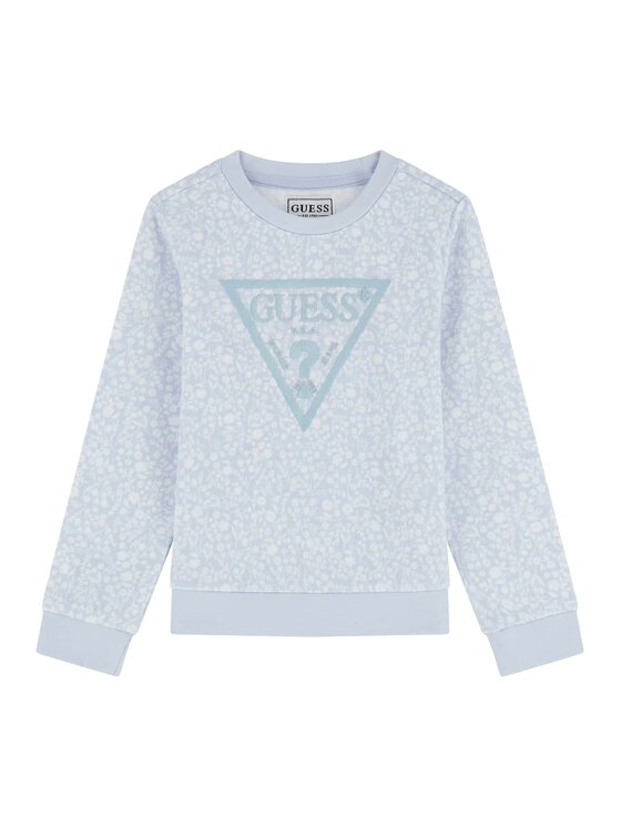 Guess Kids Guess Kids Sweter 174035 Błękitny Classic Fit