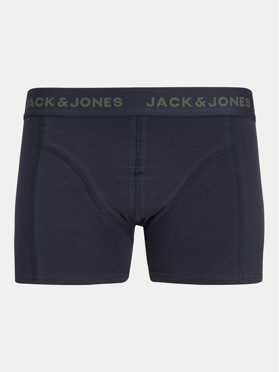 Jack&Jones Jack&Jones Комплект 3 чифта боксерки Loui 12267052 Зелен