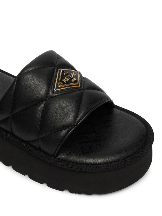 REPLAY REPLAY Plätud GWF5A .000.C0018S Must