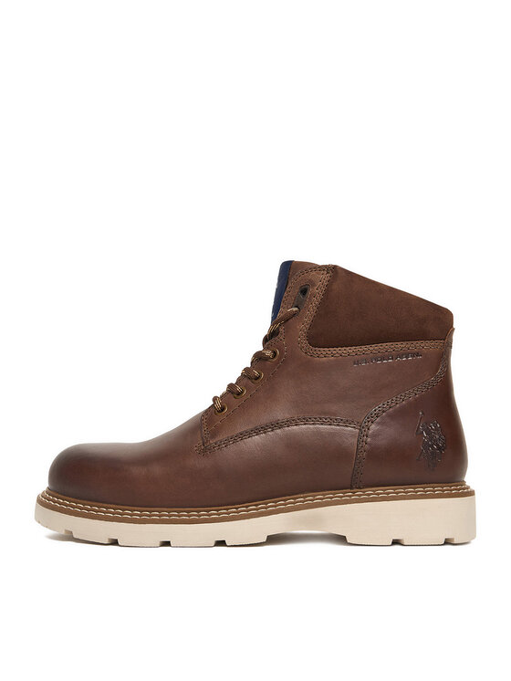 U.S. Polo Assn. U.S. Polo Assn. Šnurovacia obuv EO-PATRIZ001M/EL1 Hnedá