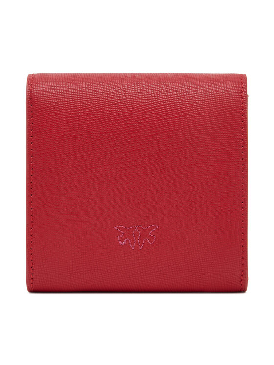 PINKO PINKO Majhna ženska denarnica Flap Wallet PE 25 PCPL 104355 A29P Rdeča
