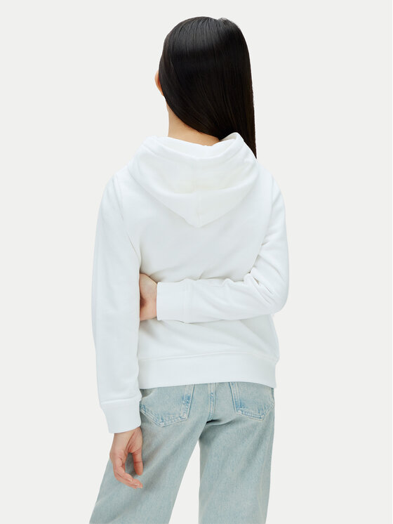 Calvin Klein Jeans Calvin Klein Jeans Mikina Inst Logo LV1CKSJB38 Bílá Regular Fit