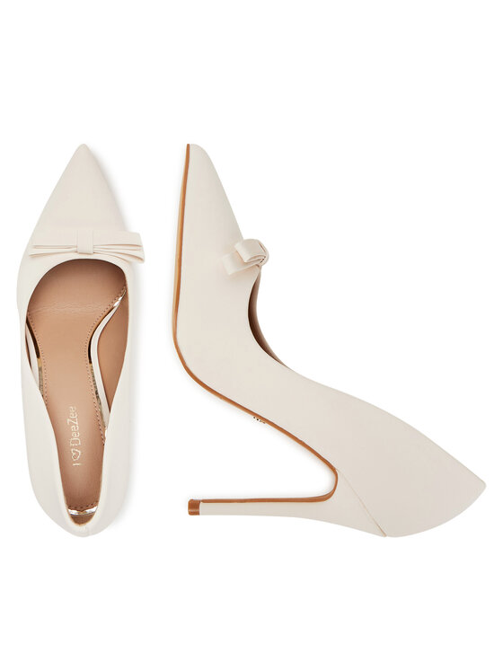 DeeZee DeeZee High Heels GAO-2312-6A Écru