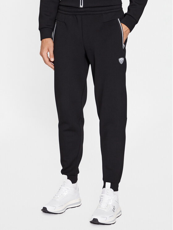 EA7 Emporio Armani EA7 Emporio Armani Teplákové kalhoty 8NPP63 PJ4EZ 1200 Černá Regular Fit