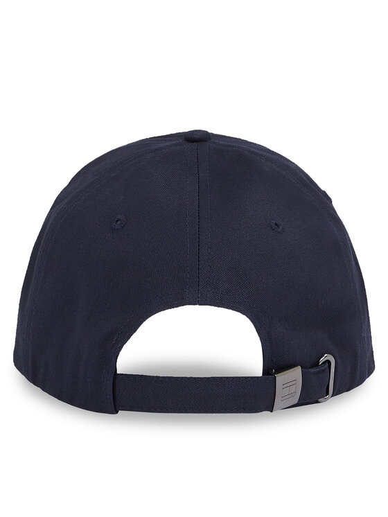 Tommy Hilfiger Tommy Hilfiger Шапка с козирка Th Foundation Soft 6 Panel Cap AM0AM13162 Тъмносин