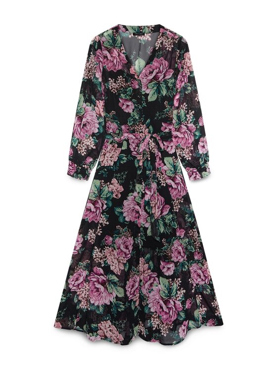 Fiorella Rubino Fiorella Rubino Abito da sera 7031T001883N0Z3 Nero Flared Fit