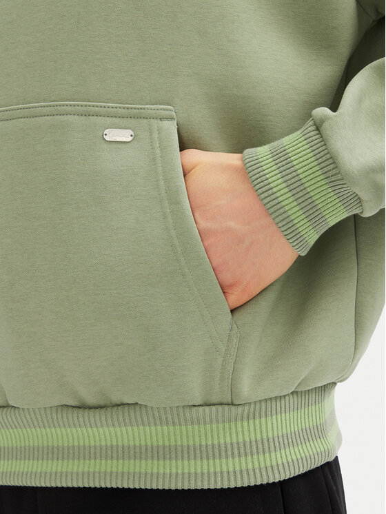 Karl Kani Karl Kani Majica dugih rukava Ellipse 60210339 Zelena Regular Fit