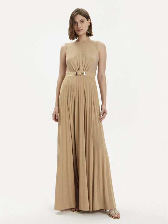 Gaudi Gaudi Abendkleid 411FD14007 Goldfarben Regular Fit