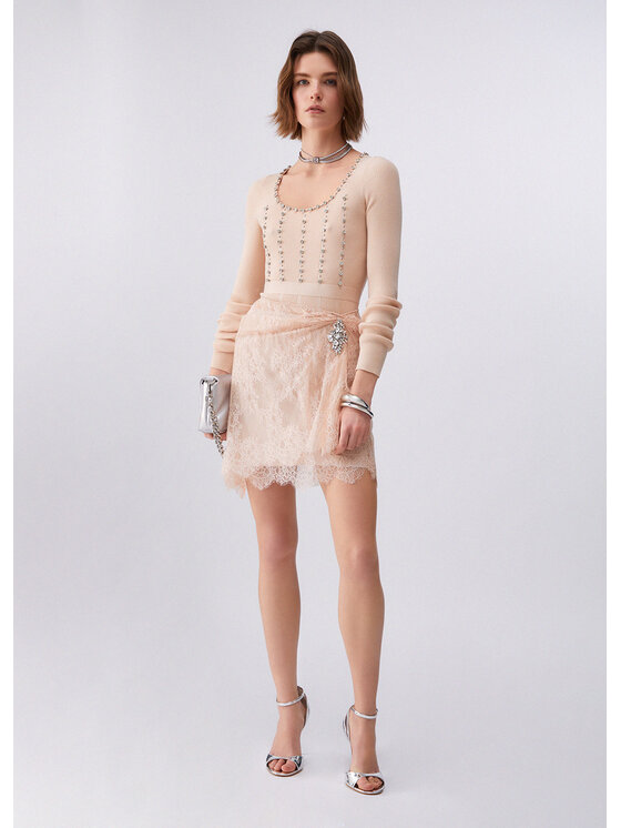 Liu Jo Liu Jo Minigonna PA6056J4961X0753 Rosa Regular Fit