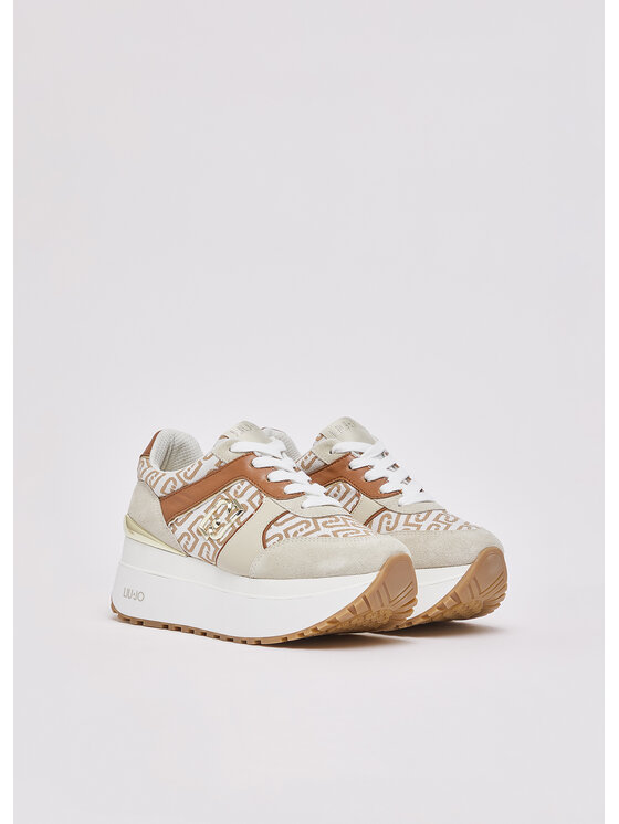 Liu Jo Liu Jo Sneakersy BA6019PX617S3971 Beżowy
