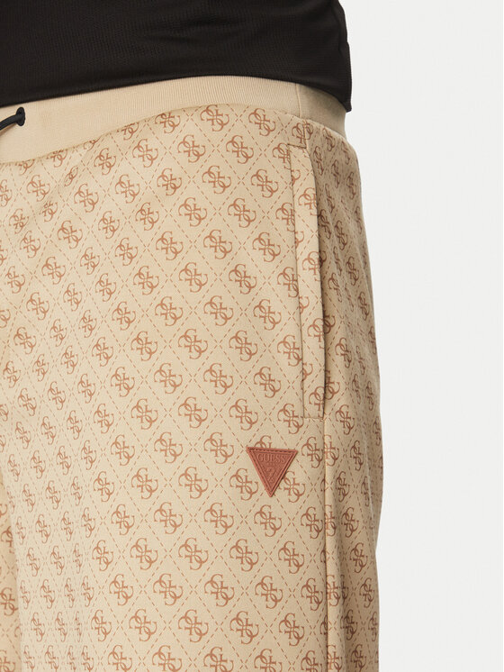 Guess Guess Спортивні шорти Z4YD03 FL04Q Бежевий Regular Fit
