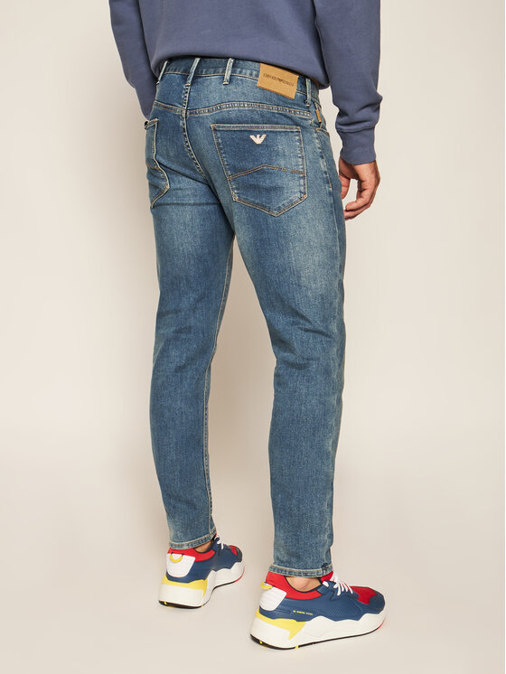 Emporio Armani Emporio Armani Jeans 3H1J06 1DLRZ 0942 Dunkelblau Slim Fit