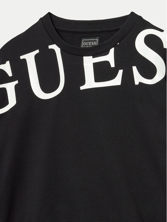 Guess Guess Dres J4YG01 KA6R4 Czarny Regular Fit