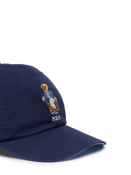 Polo Ralph Lauren Polo Ralph Lauren Шапка с козирка Polo Bear Cotton Twill Ball 211B28119001 Тъмносин