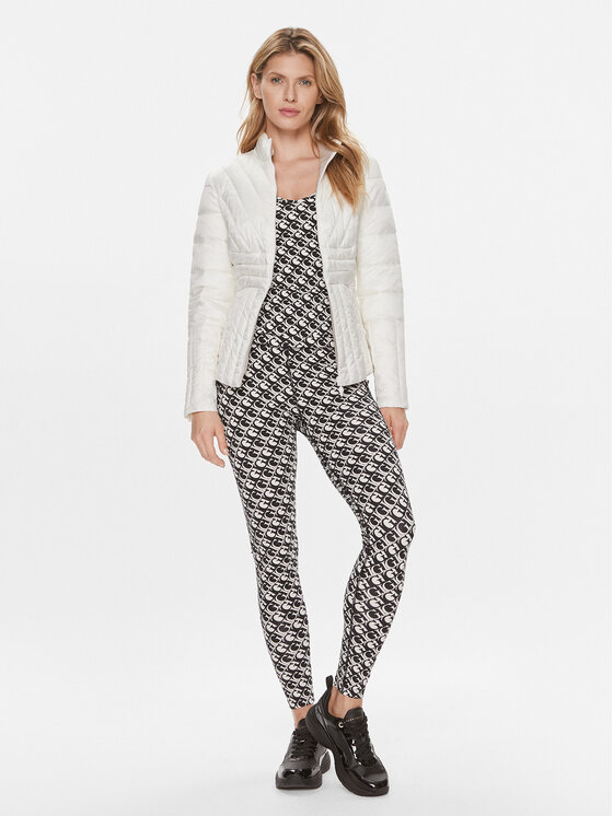 Guess Guess Giacca di transizione Valeria W4RL06 WFWO2 Bianco Regular Fit
