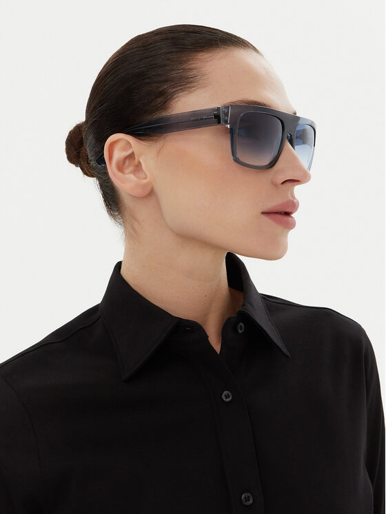 Trussardi Trussardi Okulary przeciwsłoneczne TSM9061 Granatowy