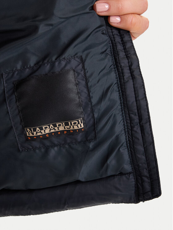 Napapijri Napapijri Winterjacke A-Ega NP0A88XD Schwarz Regular Fit