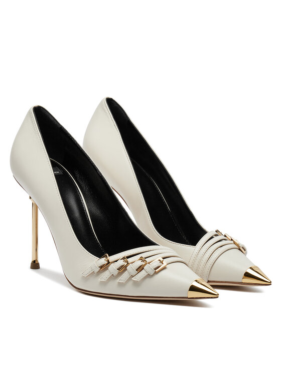 Elisabetta Franchi Elisabetta Franchi Aukštakulniai SA-21L-46E2-V640 Écru