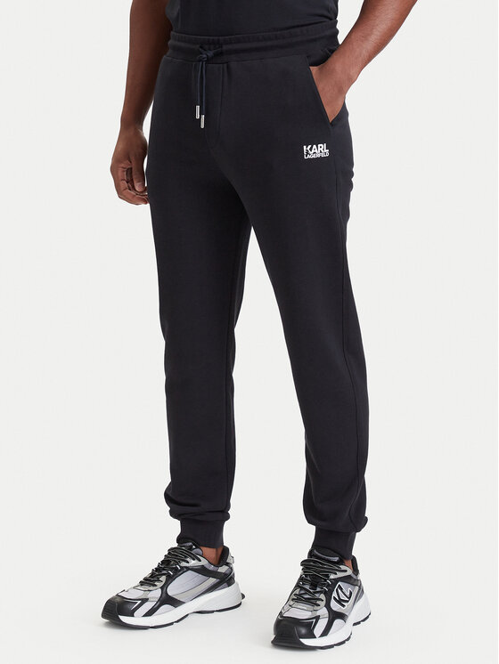 KARL LAGERFELD KARL LAGERFELD Teplákové nohavice 705782 564917 Tmavomodrá Regular Fit