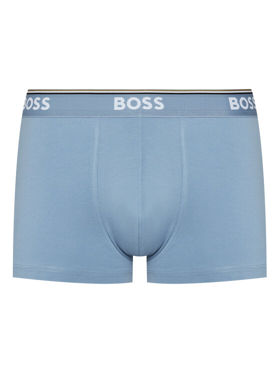 BOSS BOSS Komplet 3 par bokserek Trunk 3P Power 50531684 Niebieski