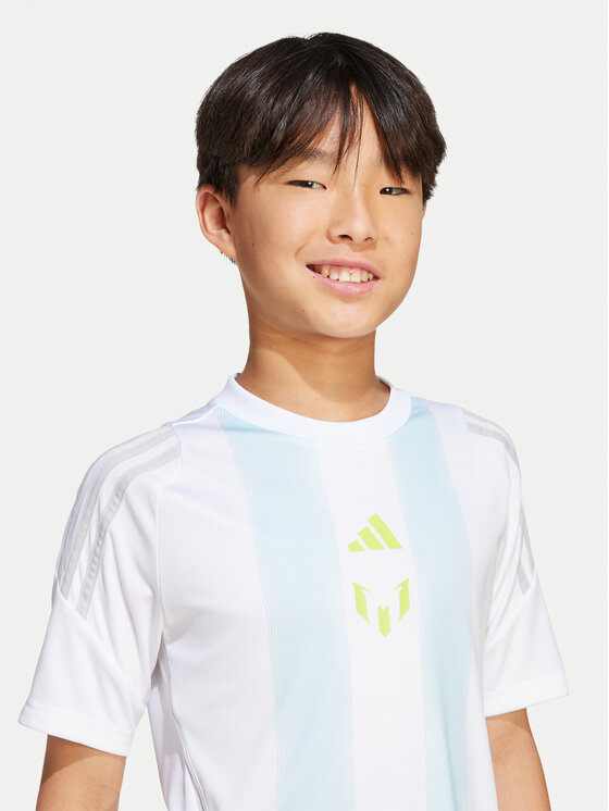 adidas adidas T-Shirt Messi Training JI5460 Biały Regular Fit
