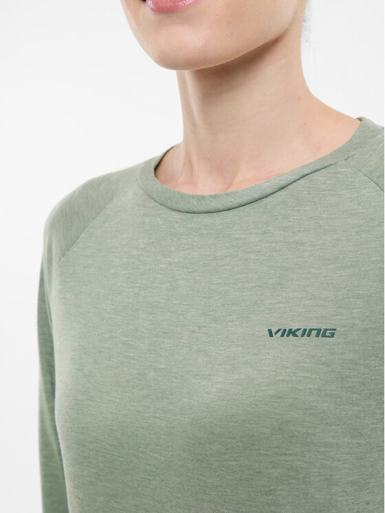 Viking Viking Bluzka Andali Lady Zielony Regular Fit