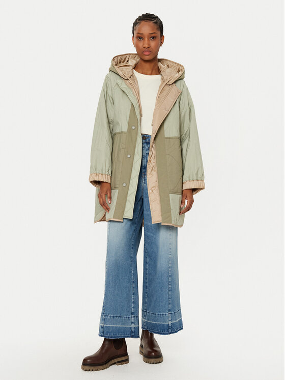 Weekend Max Mara Weekend Max Mara Átmeneti kabát Veranda 2515491031 Bézs Regular Fit