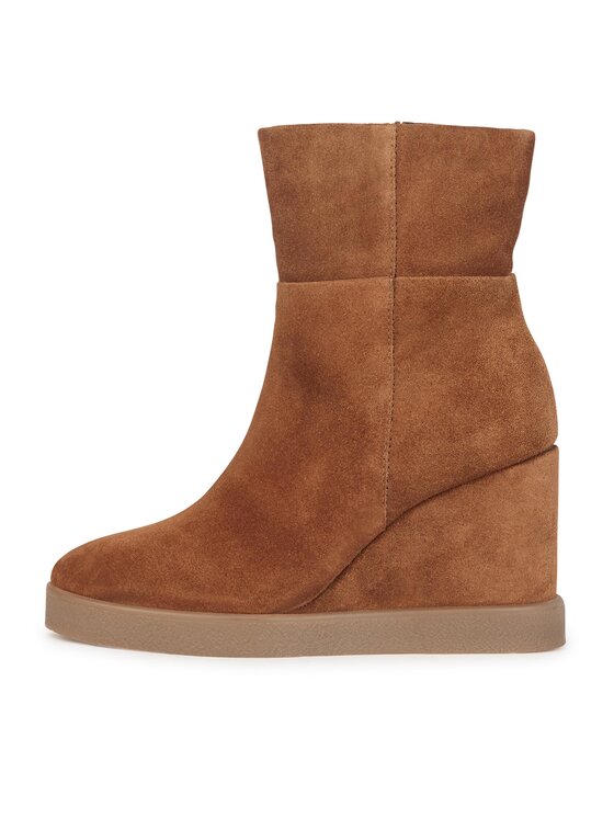 Geox Geox Členková obuv D Elidea Wedge D36VQB 00022 CD500 Hnedá