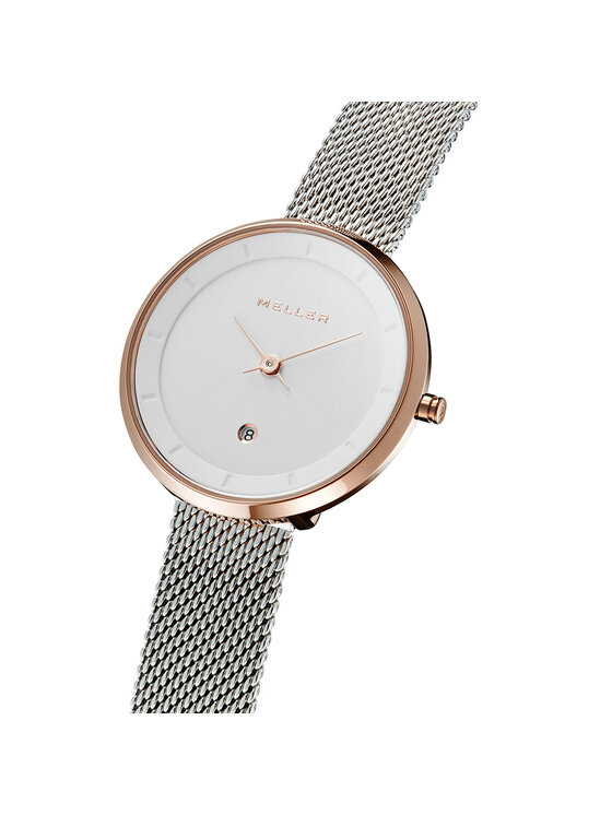 Meller Meller Zegarek W5RB-2SILVER Srebrny