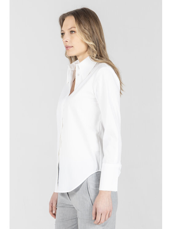 Deni Cler Milano Deni Cler Milano Koszula W-DC-1404-F2-E2-10-1 Biały Regular Fit