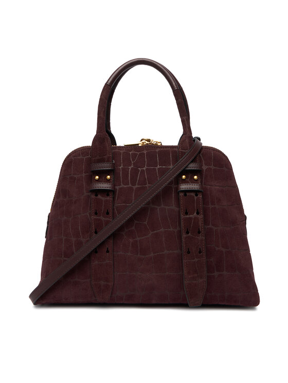 PINKO PINKO Borsetta Bowling Bag Medium AI 25-26 PLTT 105906 A2YW Bordeaux