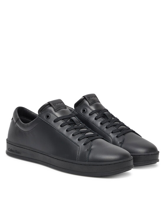 Calvin Klein Calvin Klein Sneakersy Low Top Lace Up Lth HM0HM01971 Czarny