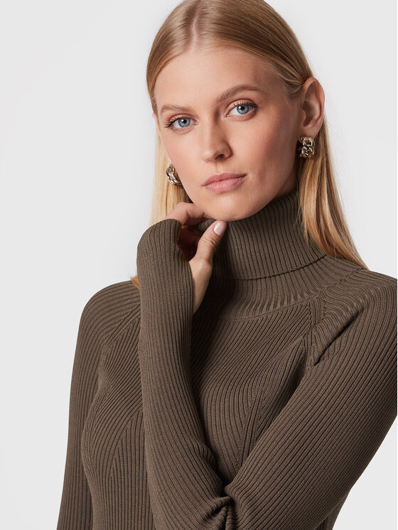 Herskind Herskind Φόρεμα υφασμάτινο Mila 4523887 Καφέ Regular Fit