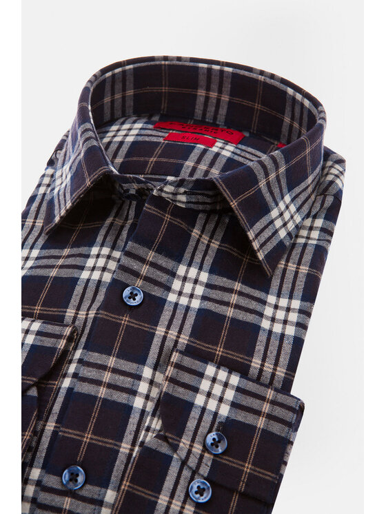 Lancerto Lancerto Koszula Anna KO073221000006 Kolorowy Slim Fit