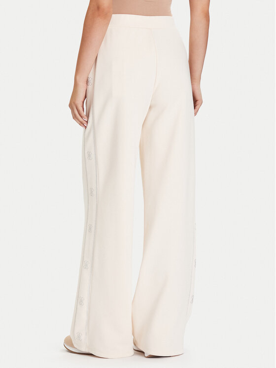Guess Guess Melegítő alsó V5BB12 KCX22 Világos bézs Wide Leg