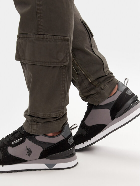 Aeronautica Militare Aeronautica Militare Pantaloni di tessuto 232PA1557CT3170 Cachi Regular Fit