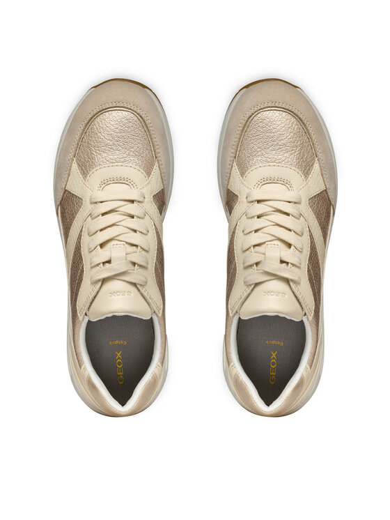 Geox Geox Sneakersy D Bulmya D46NQA 02N22 CB500 Złoty