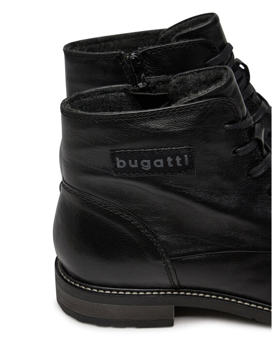 Bugatti Bugatti Kozačky BUGATTI-3117823L1000 1000 SCHWARZ Černá