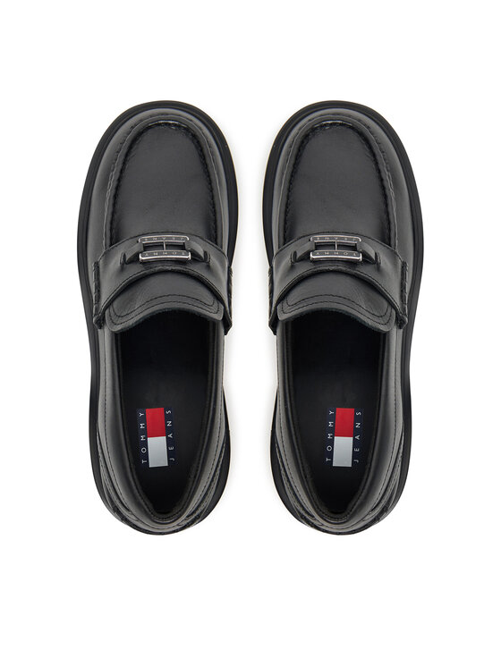 Tommy Jeans Tommy Jeans Slipper Tjw Chunky Loafer EN0EN02789 Schwarz