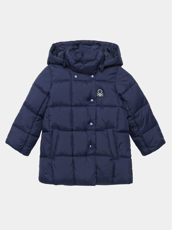 United Colors Of Benetton United Colors Of Benetton Winterjacke 2WU0GN01H Dunkelblau Regular Fit